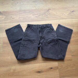 Brown Carhartt double knee pants